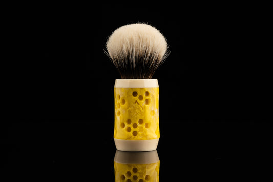 Honeycomb Master Edition shaving brush handle - #11