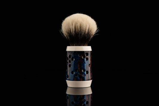 Honeycomb Master Edition shaving brush handle - #10