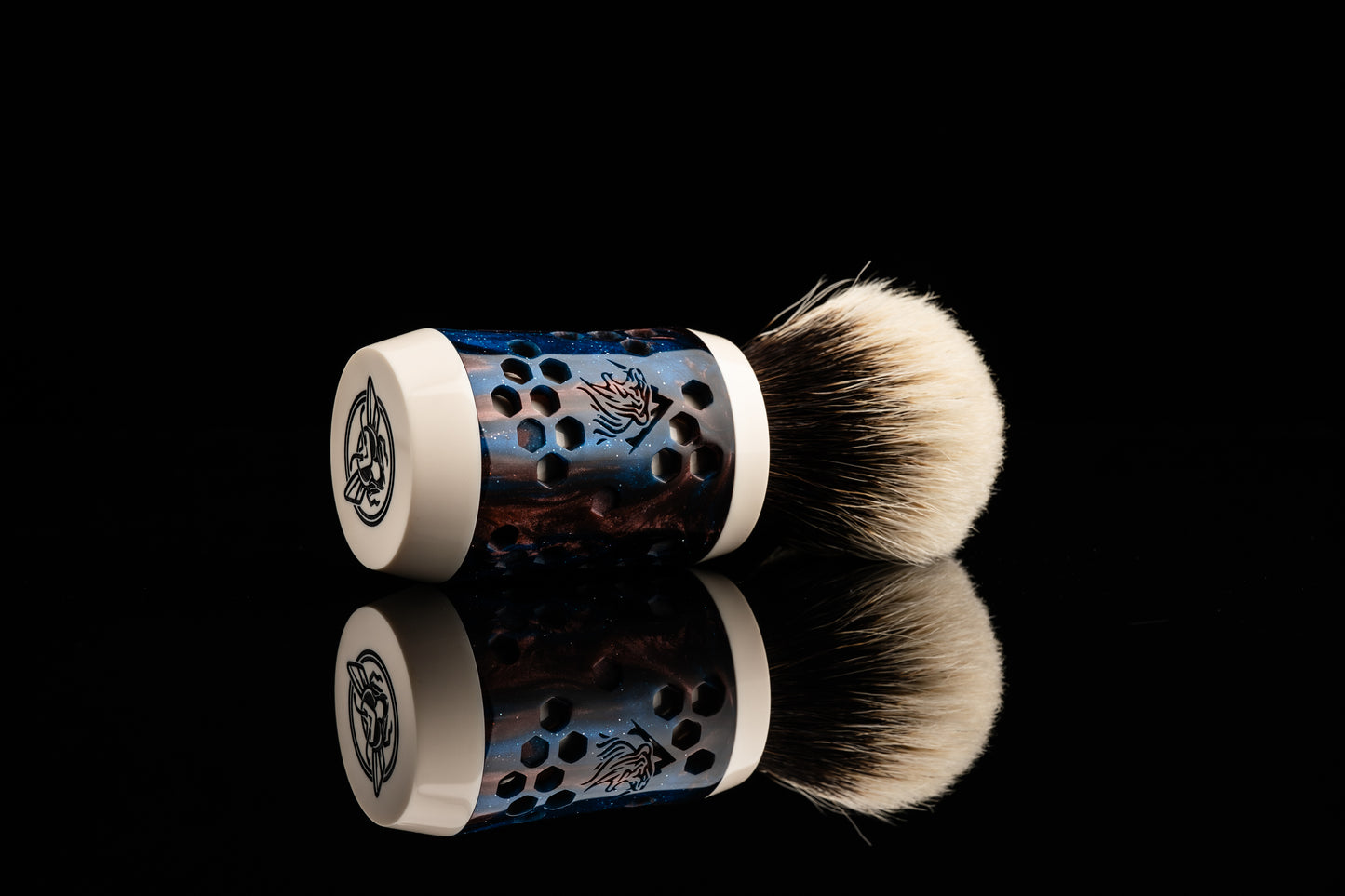 Honeycomb Master Edition shaving brush handle - #10