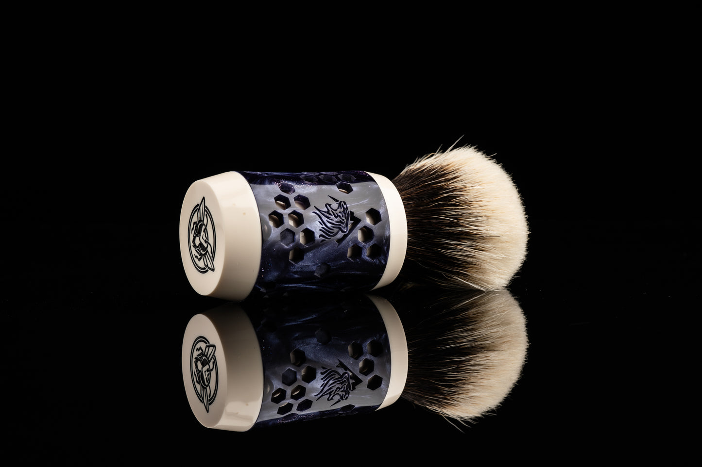 Honeycomb Master Edition shaving brush handle - #7