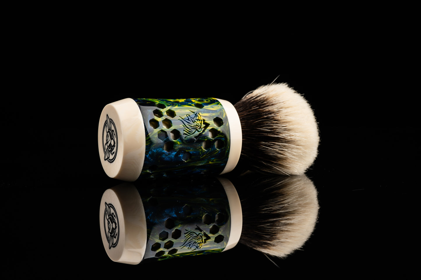 Honeycomb Master Edition shaving brush handle - #5