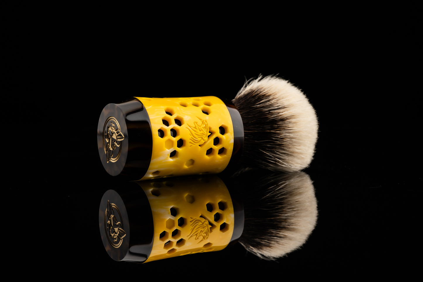 Honeycomb Master Edition shaving brush handle - #2