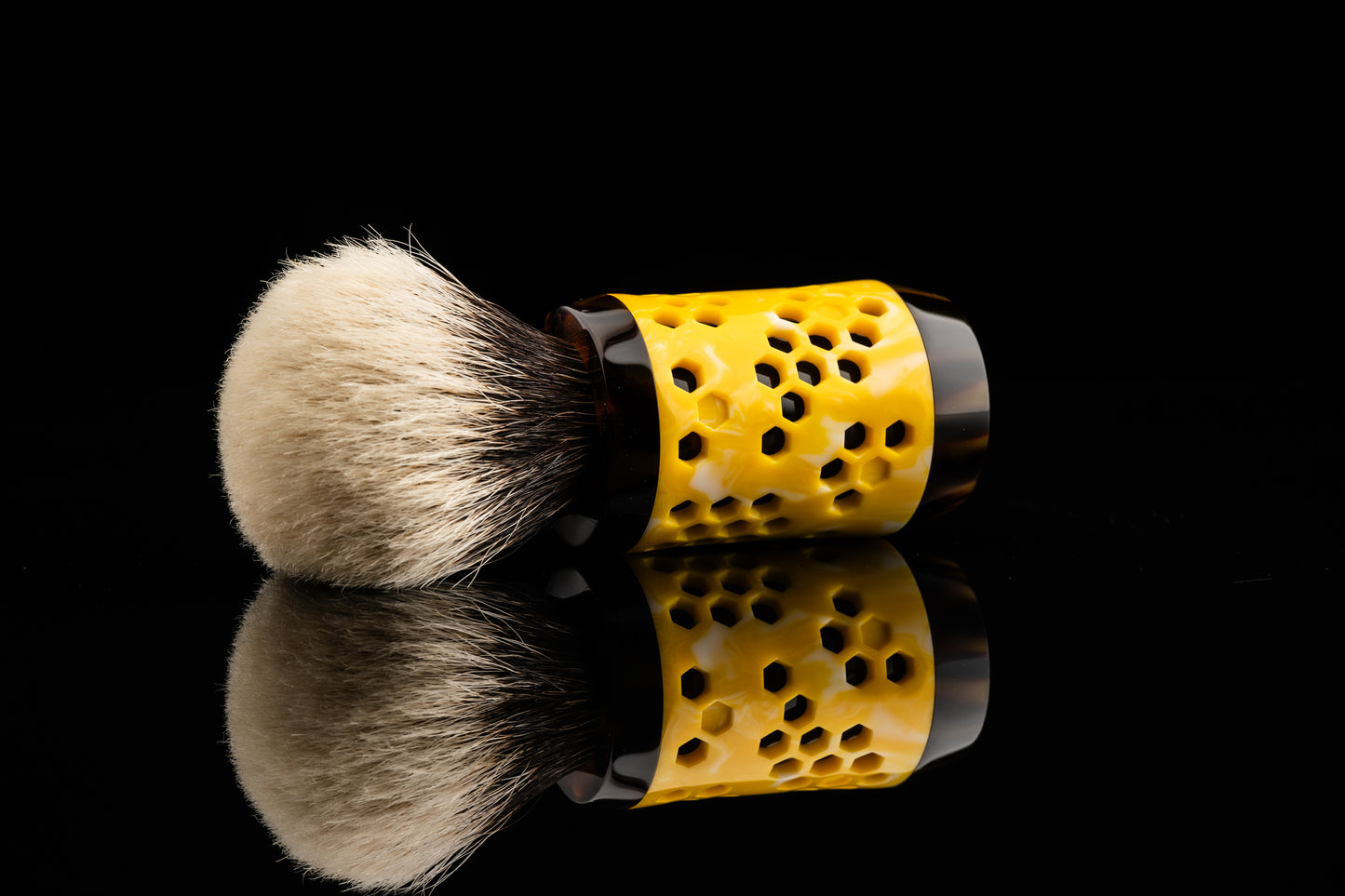 Honeycomb Master Edition shaving brush handle - #2