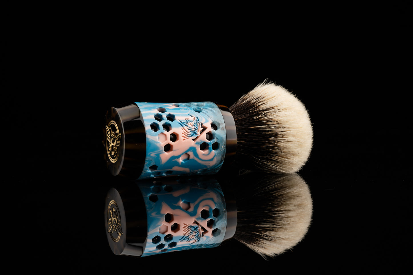 Honeycomb Master Edition shaving brush handle - #1