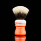 Compass（Mini） -  Orange flower shaving brush handle