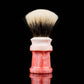 Ding - 1 -   Red Pink Love Song shaving brush handle
