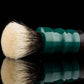 极-肆 - 绿墨金流 shaving brush handle