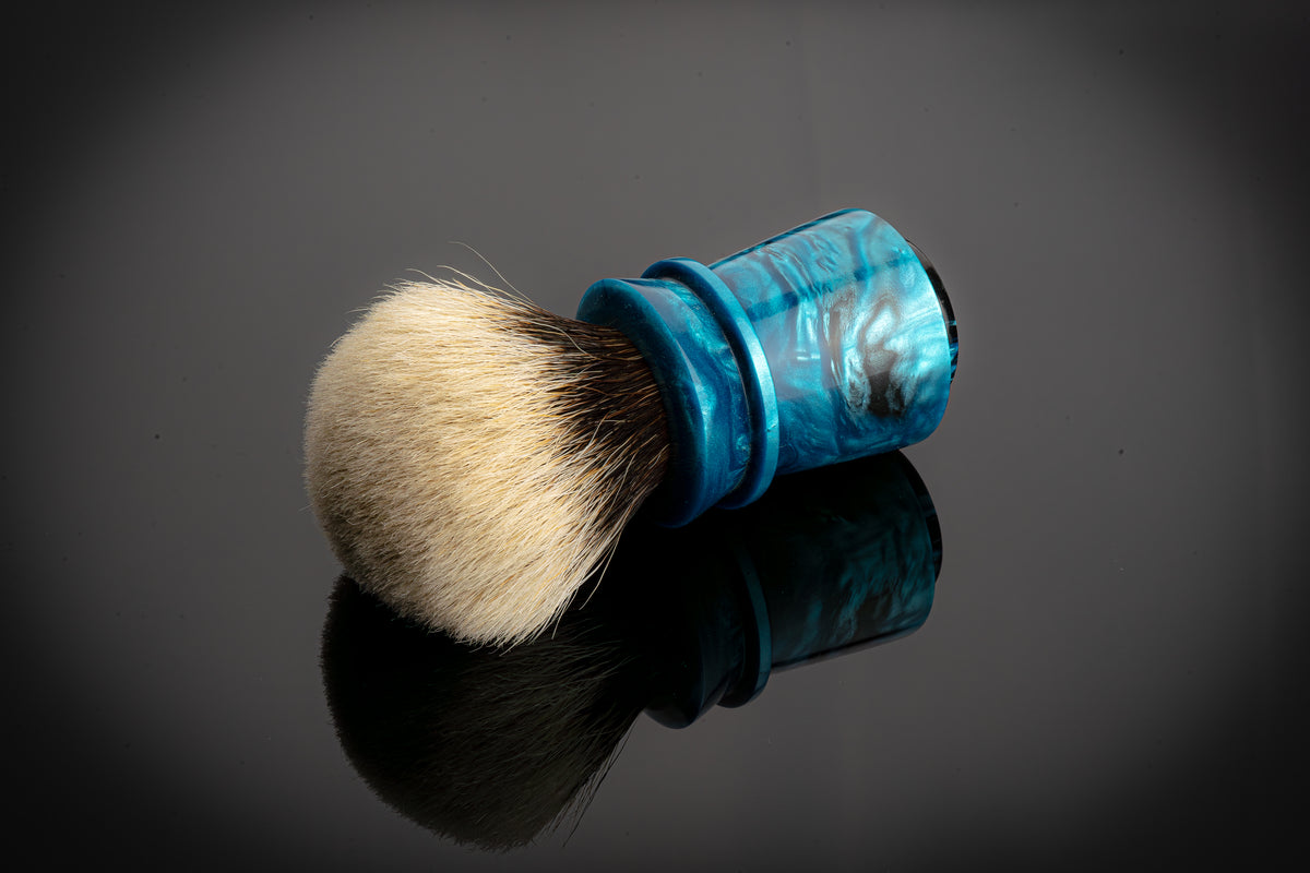 Ming-Dougong -'Ocean' shaving brush handle