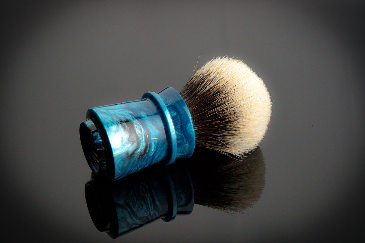 Ming-Dougong -'Ocean' shaving brush handle