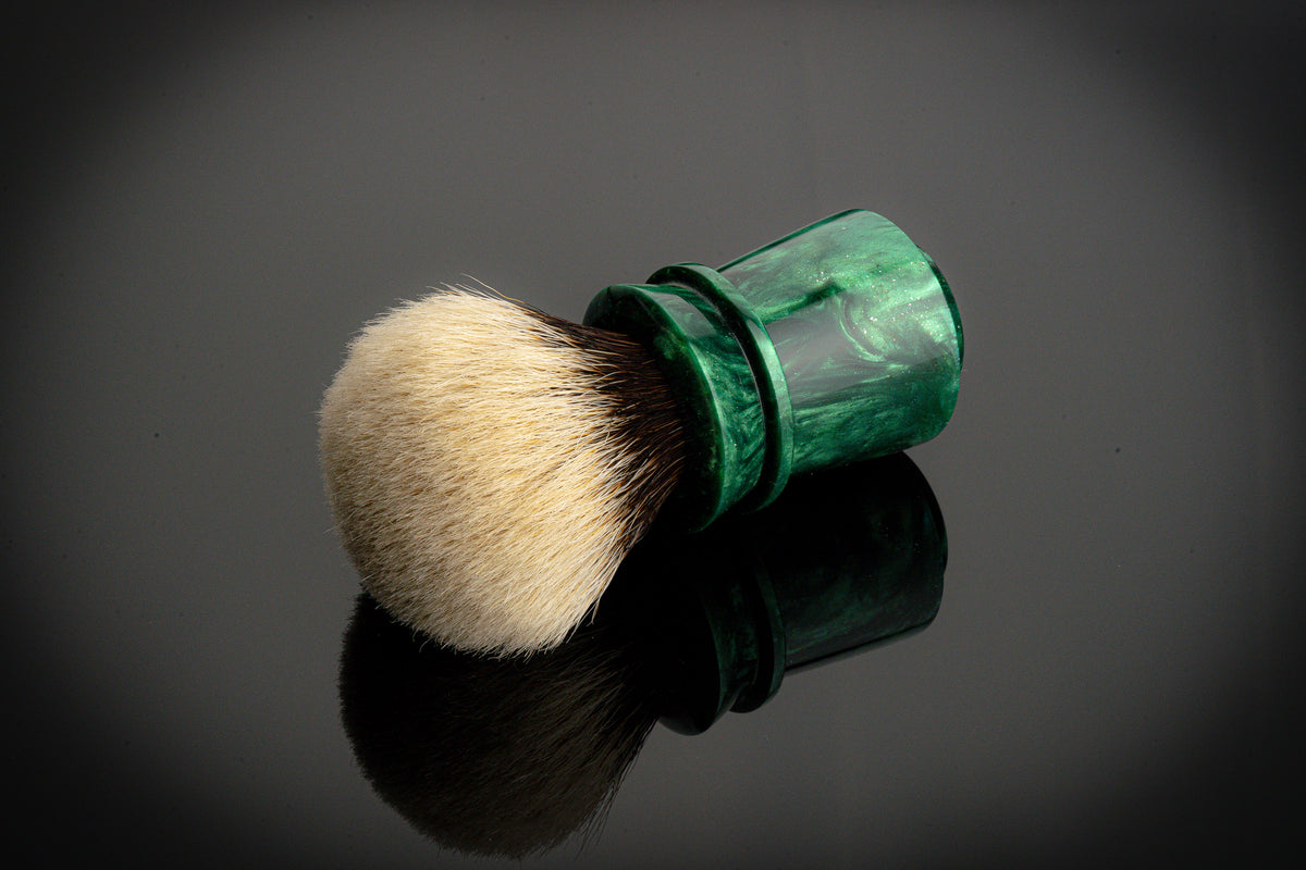 Ming-Dougong -'Forest' shaving brush handle
