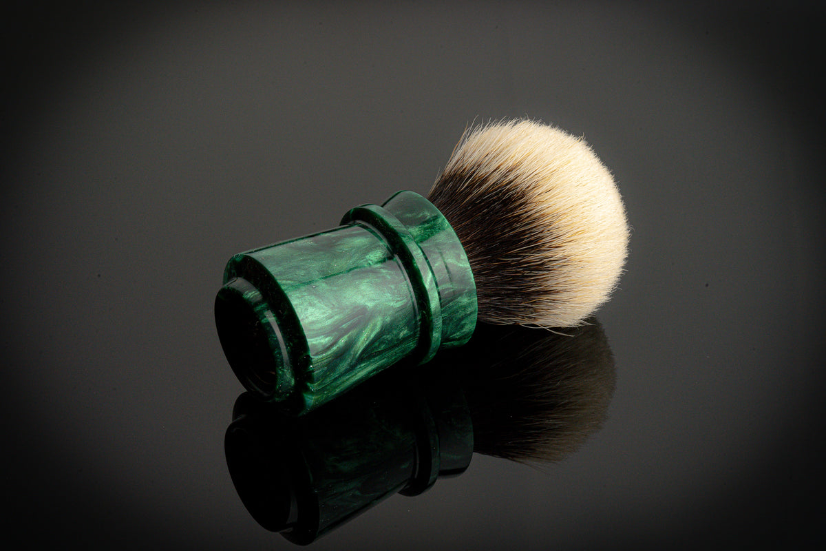 Ming-Dougong -'Forest' shaving brush handle