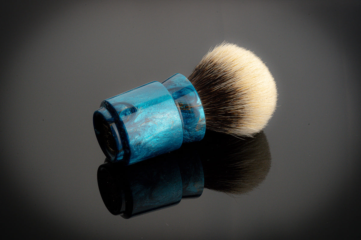 Ming - Yuxi - ‘Ocean’ shaving brush handle