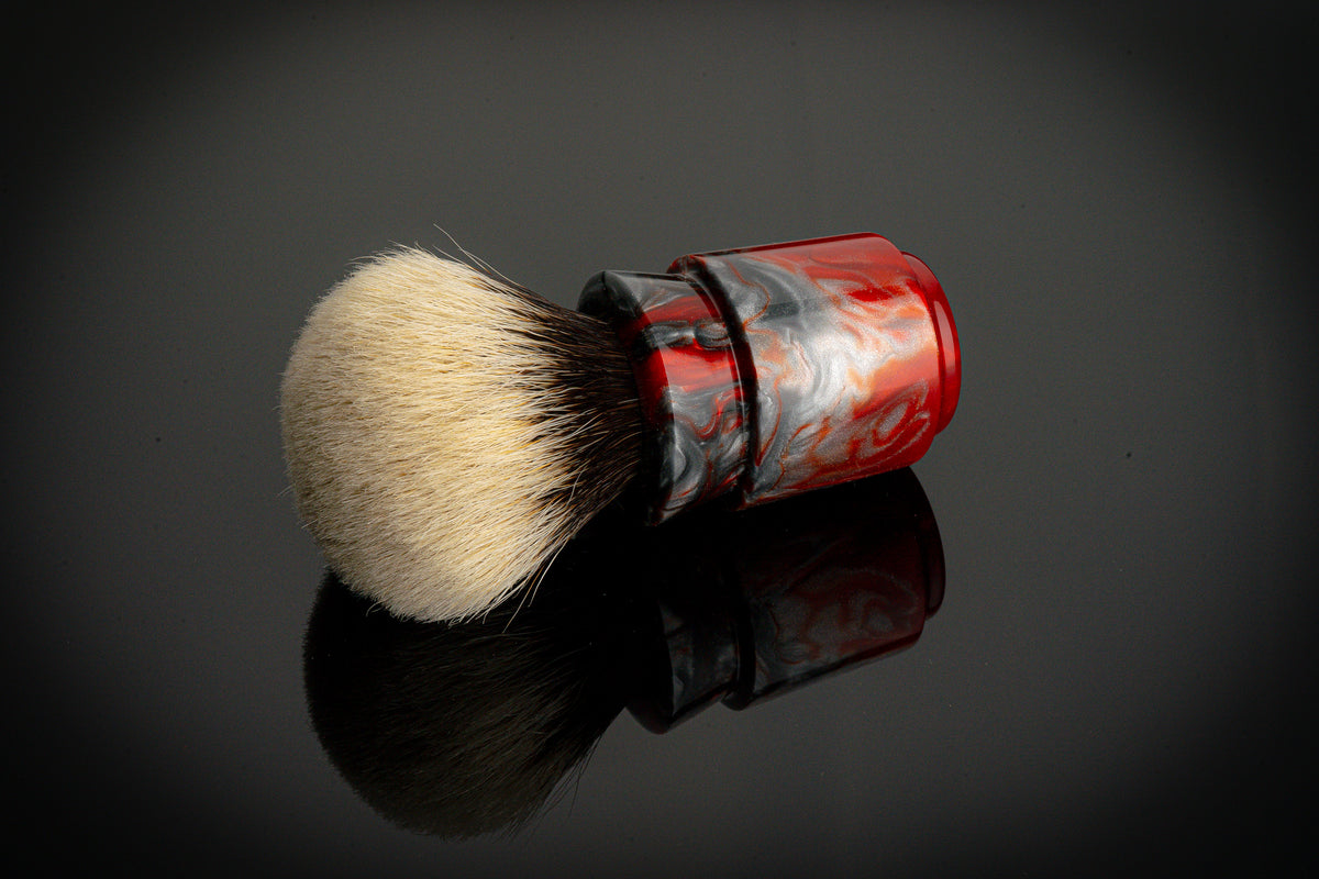 Ming - Yuxi - ‘Raging Fire’ shaving brush handle