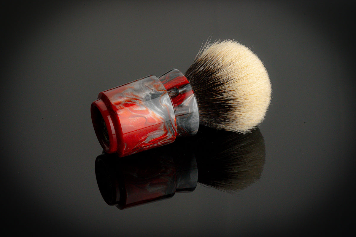 Ming - Yuxi - ‘Raging Fire’ shaving brush handle