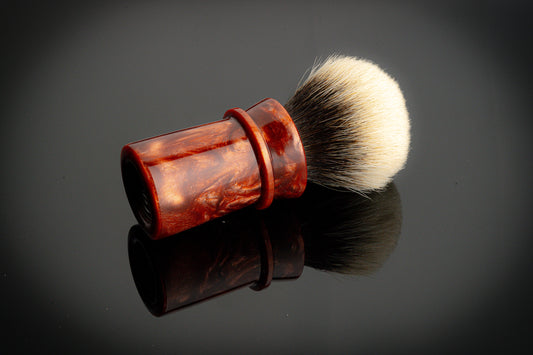 Ming - ZhanJiao - ‘Fire’ shaving brush handle