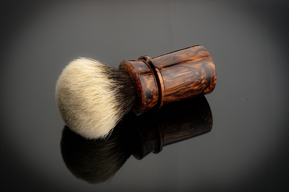Ming - ZhanJiao - ‘Solar flare’ shaving brush handle
