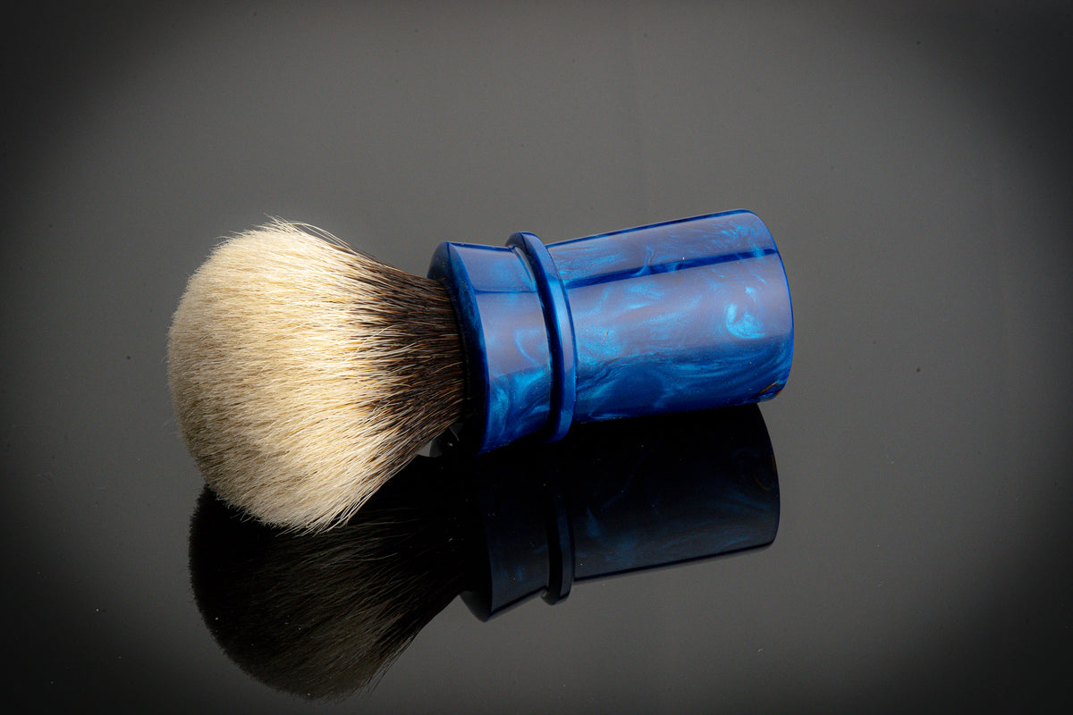Ming - ZhanJiao - ‘Deep Sea’ shaving brush handle