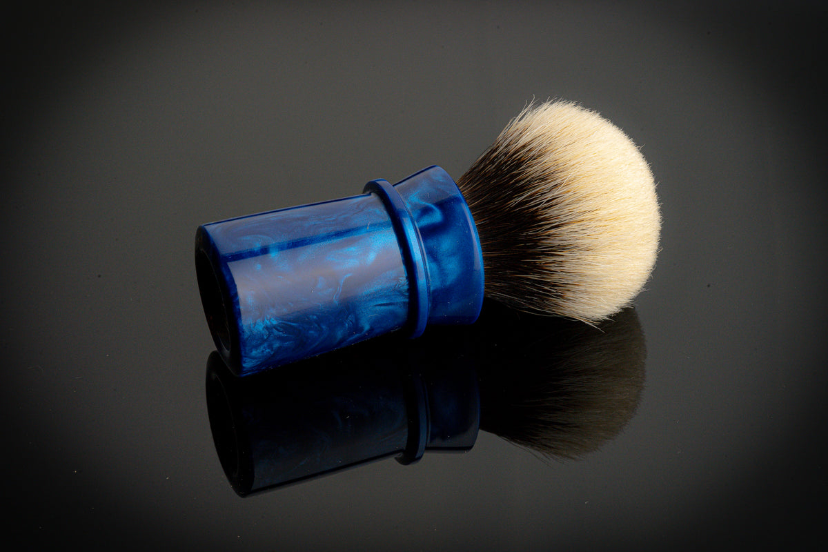 Ming - ZhanJiao - ‘Deep Sea’ shaving brush handle