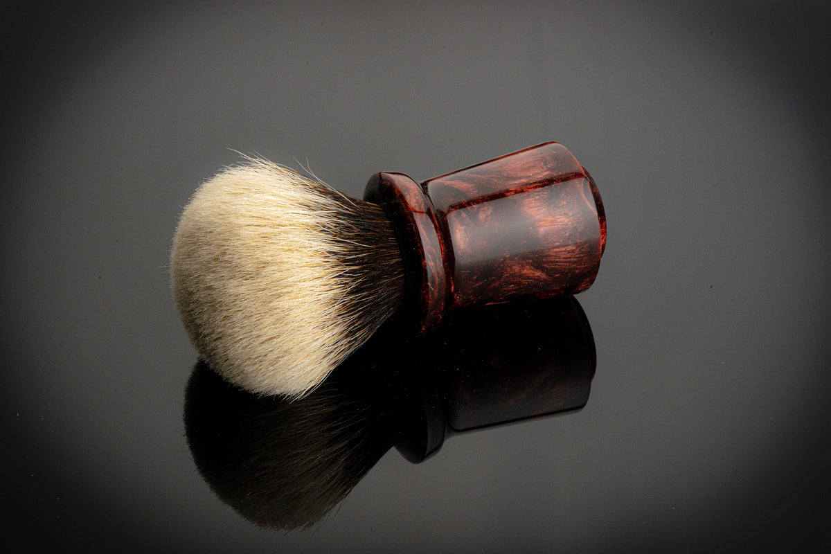 Ming - Meiping - ‘Fire’ shaving brush handle