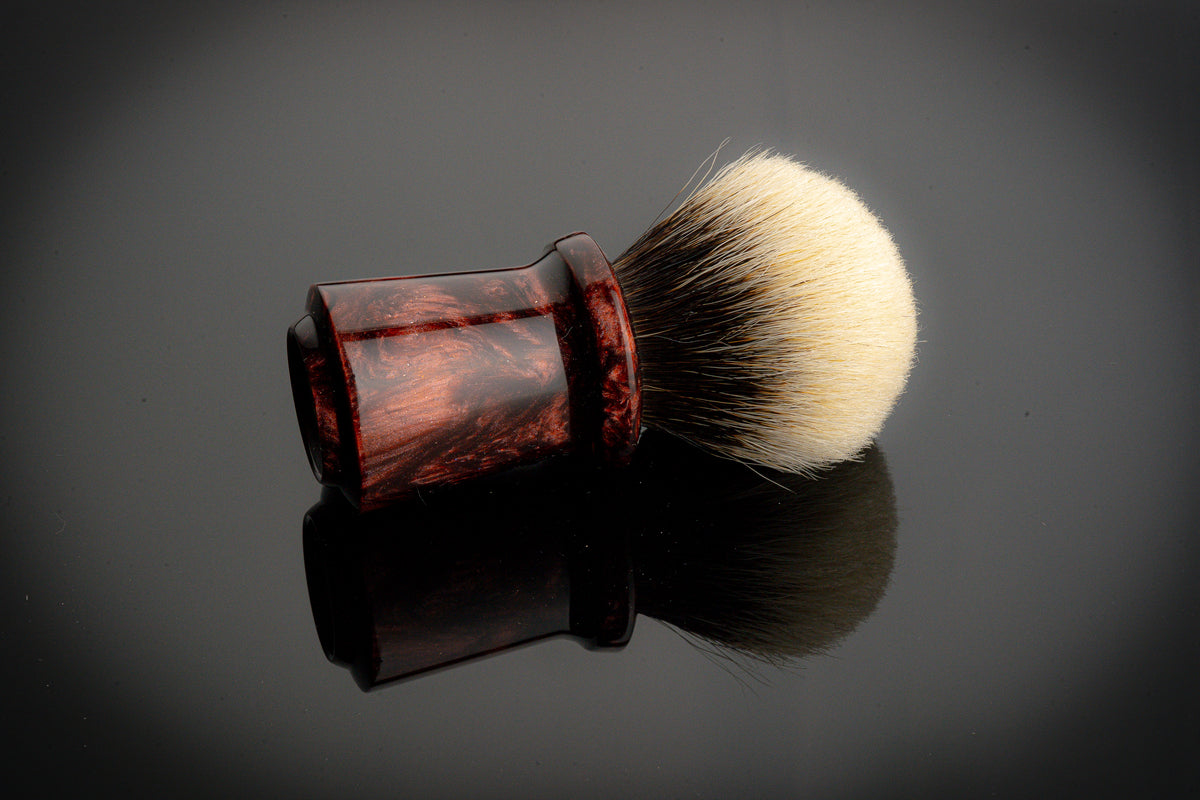 Ming - Meiping - ‘Fire’ shaving brush handle