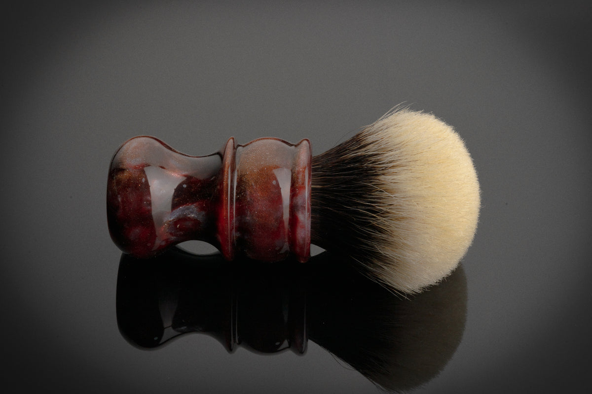 Venus - ‘Crimson’ shaving brush handle