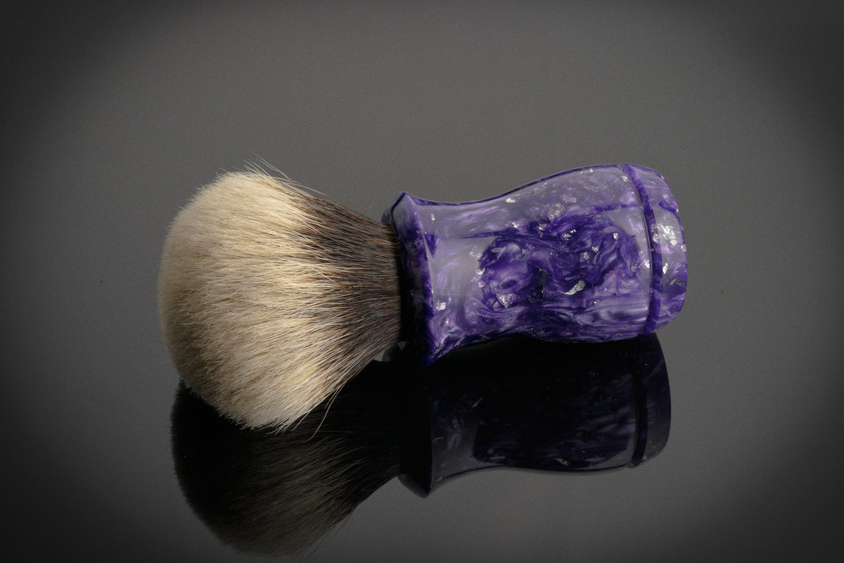 Element  - 'Violet' shaving brush handle