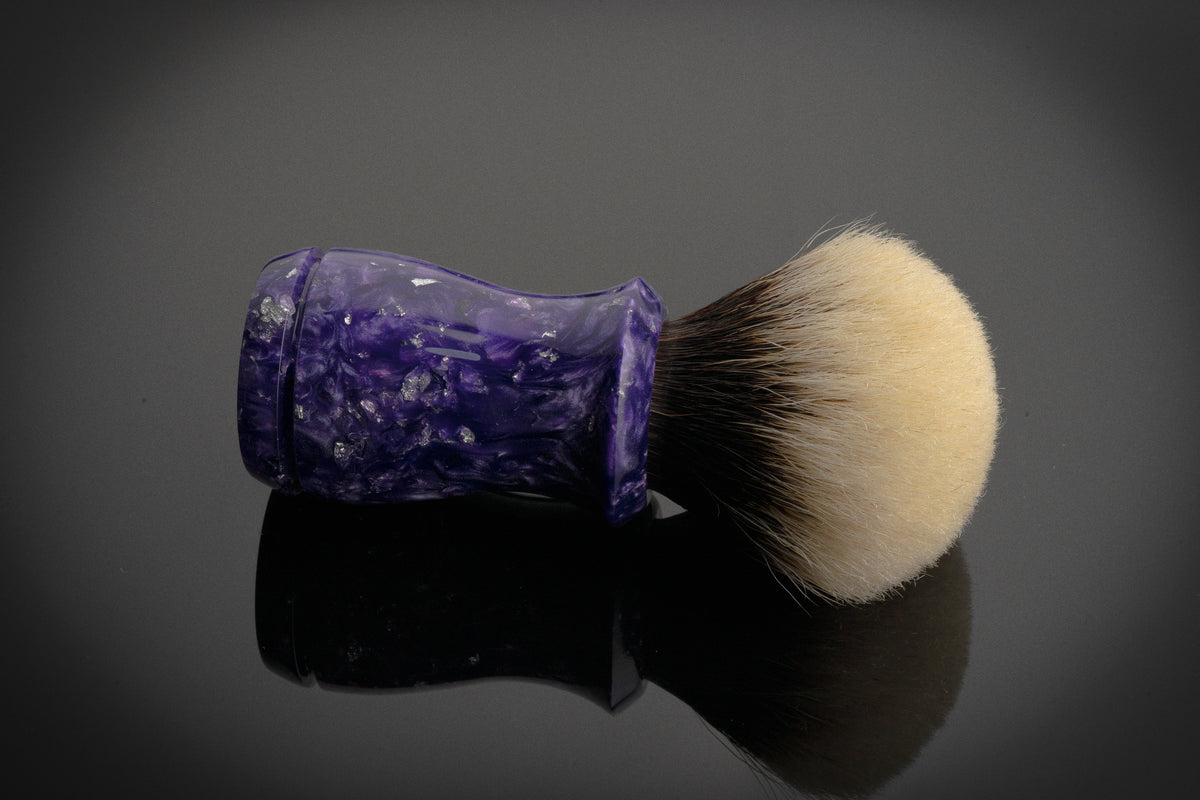 Element  - 'Violet' shaving brush handle
