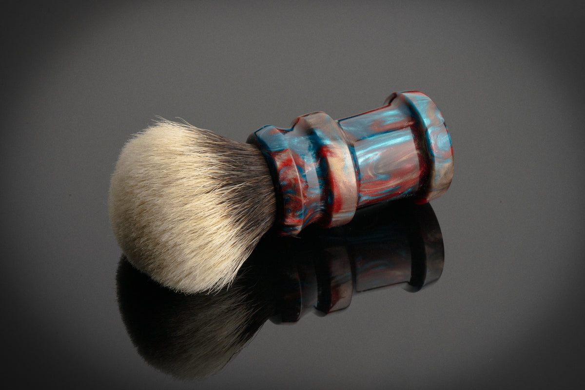 Ding - ‘Rainforest’ shaving brush handle