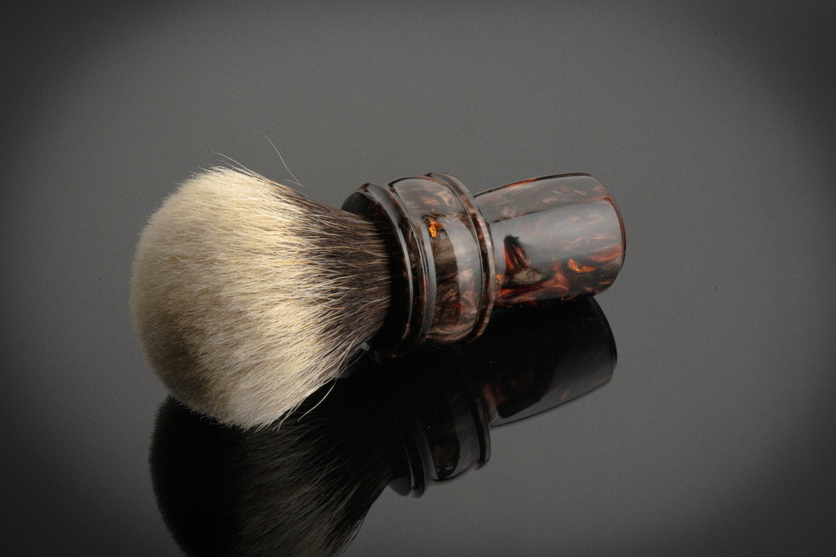 Tulip - ‘Crimson‘ shaving brush handle