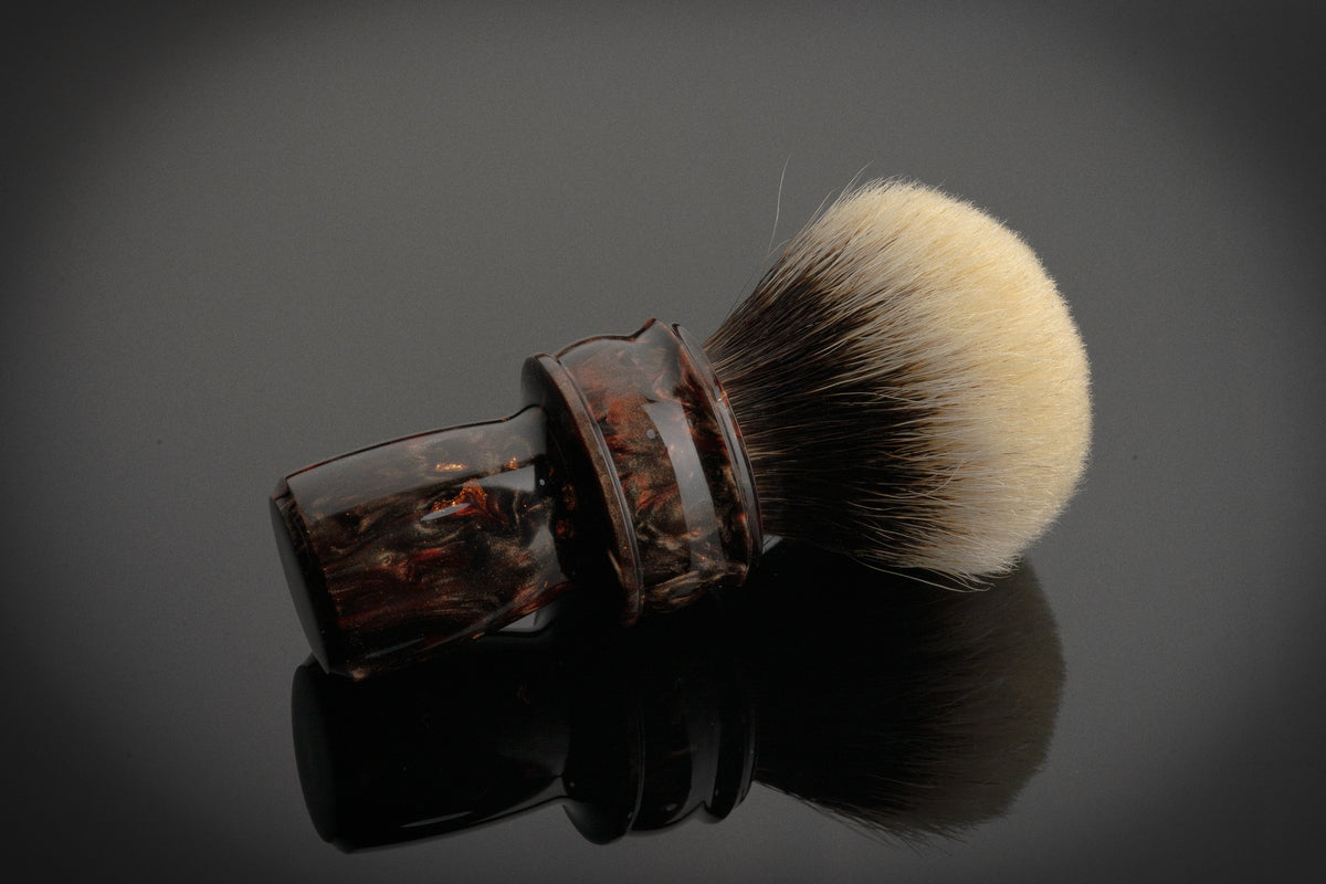 Tulip - ‘Crimson‘ shaving brush handle