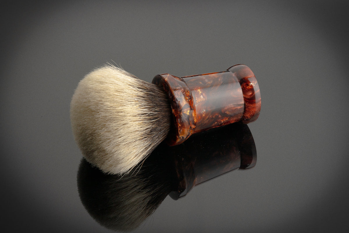 国士无双 - 'Fire' shaving brush handle