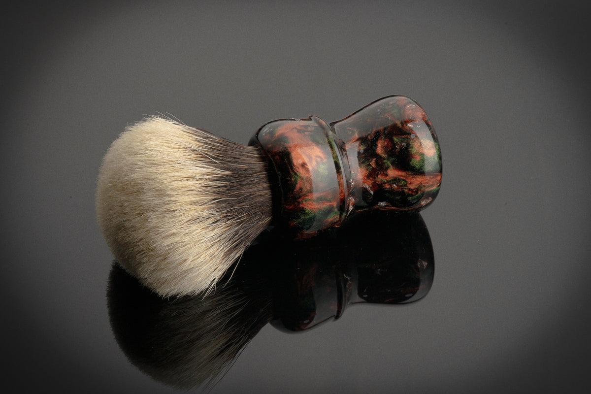 Compass - ‘Earth’ shaving brush handle