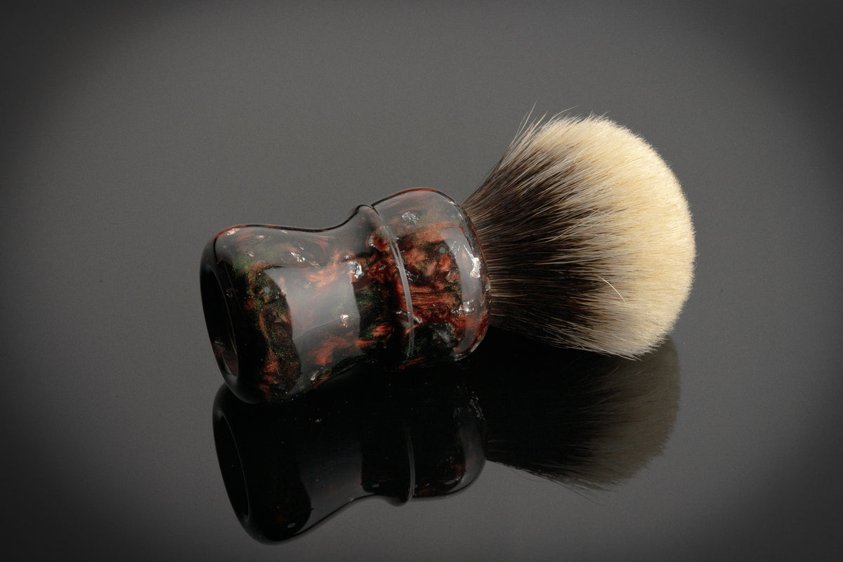 Compass - ‘Earth’ shaving brush handle