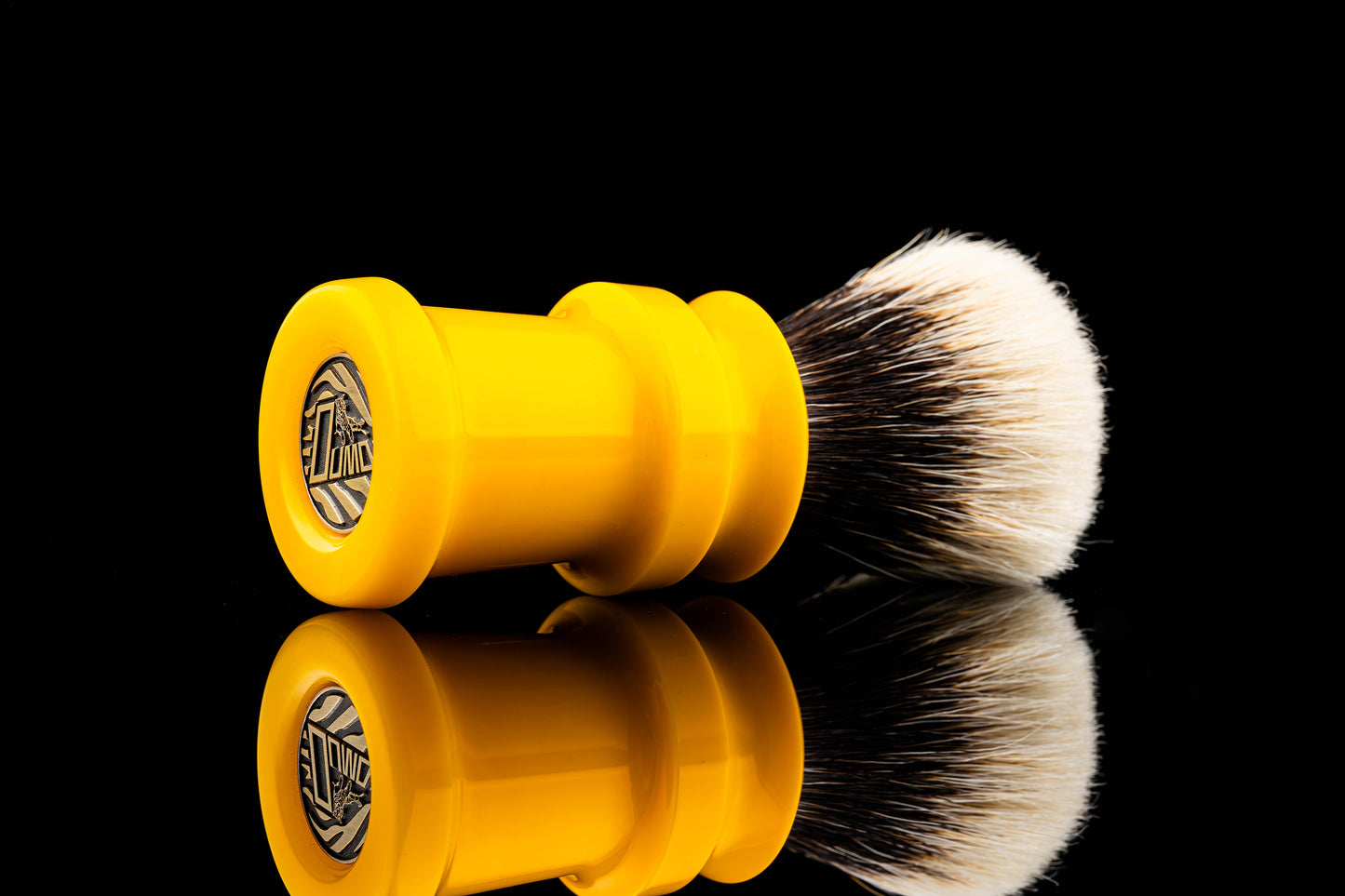 Ding - 1 -  Tangerine shaving brush handle