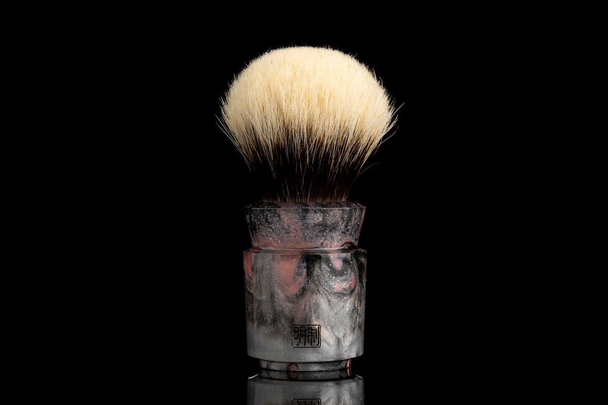 Ming - Yuxi - Glaze - ‘Chaos’ shaving brush handle
