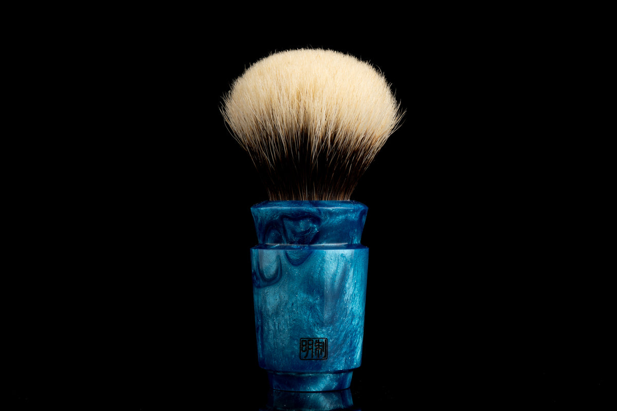 Ming - Wusha - ‘Ocean’ shaving brush handle