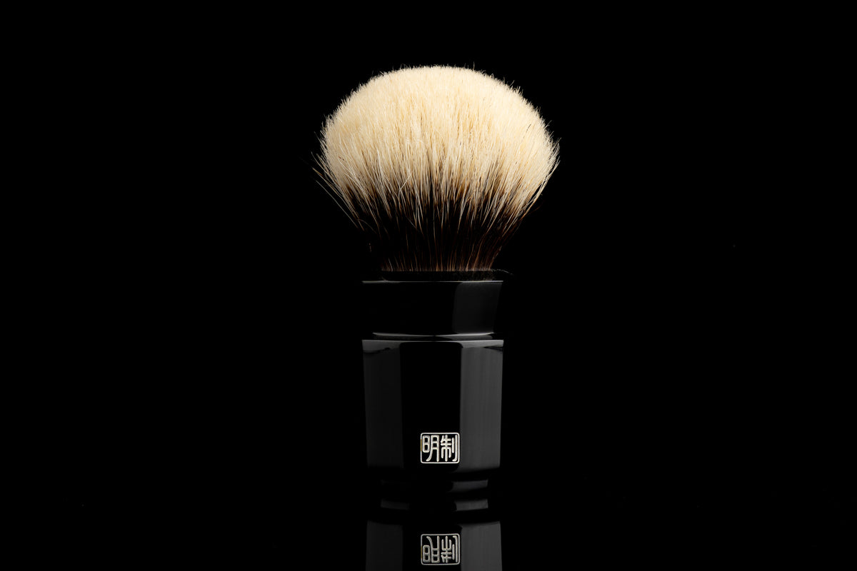 Yuxi - Classic Black shaving brush handle