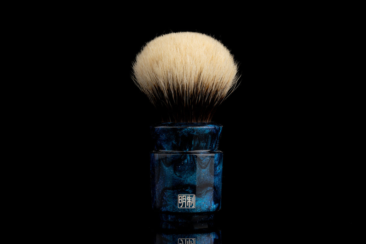 Ming - Yuxi -'Starry Sky' shaving brush handle