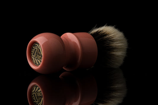 Destiny- ‘Peach’ shaving brush handle