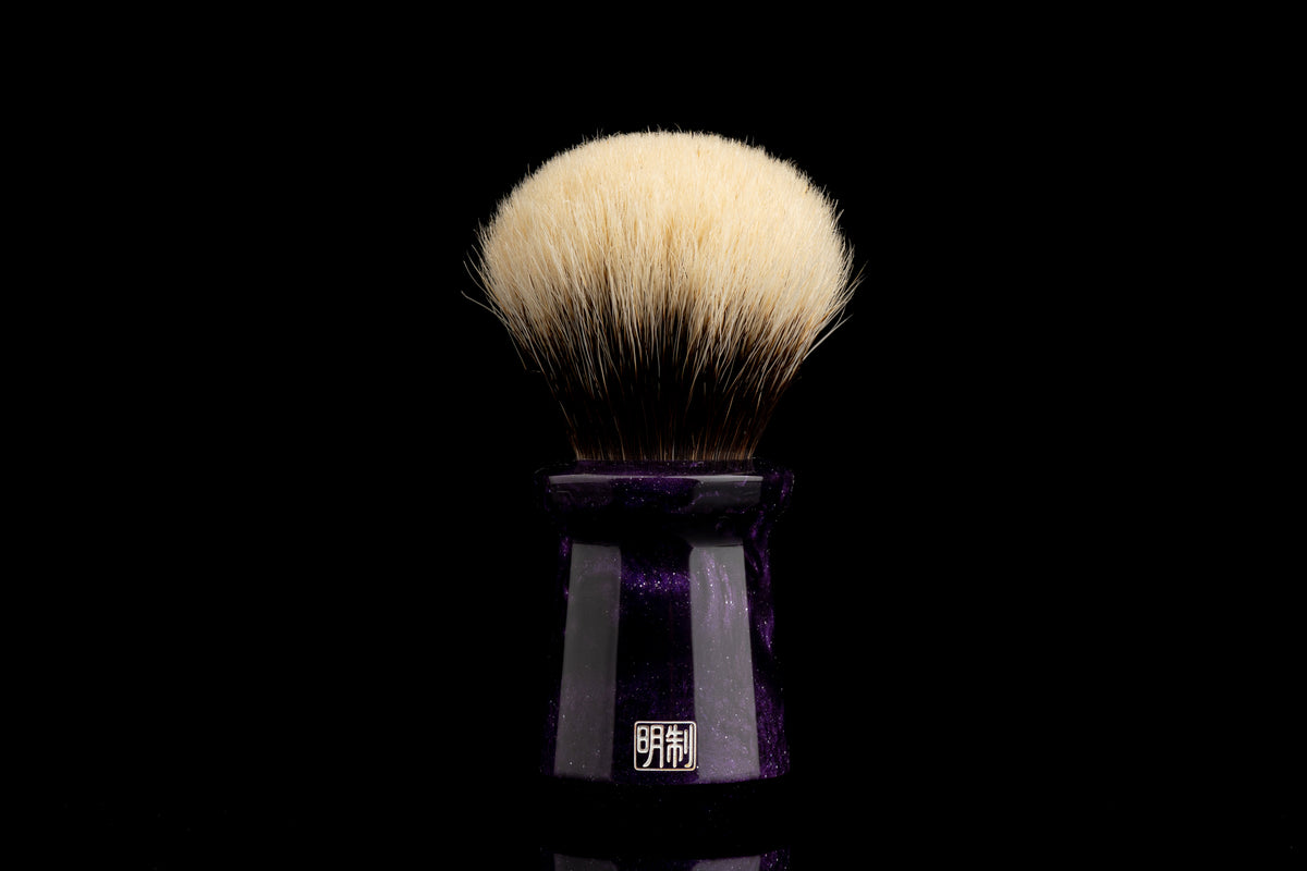 Ming - Meiping - ‘Night Sky’ shaving brush handle