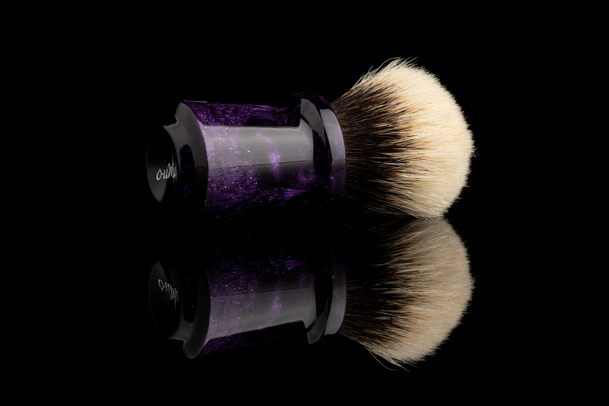 Ming - Meiping - ‘Night Sky’ shaving brush handle