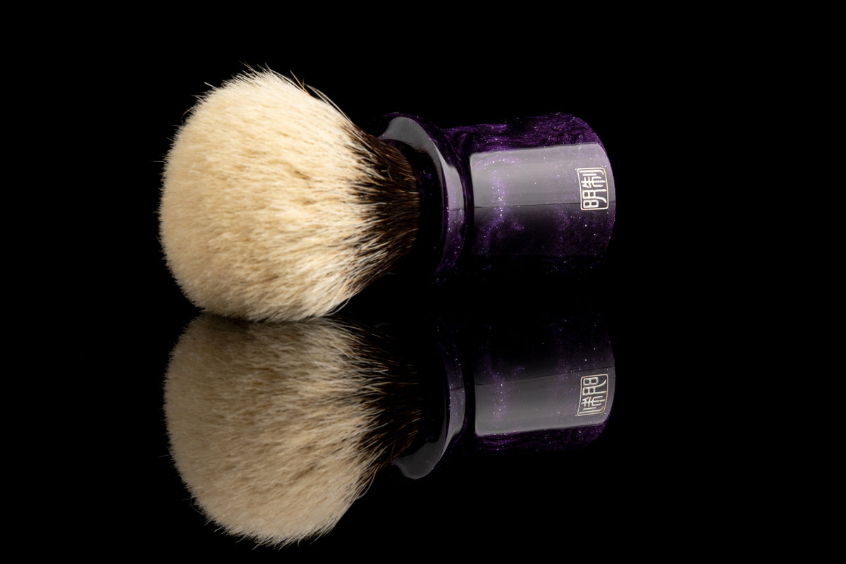 Ming - Meiping - ‘Night Sky’ shaving brush handle