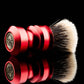 Metal New Chubby - Chinese Red shaving brush handle