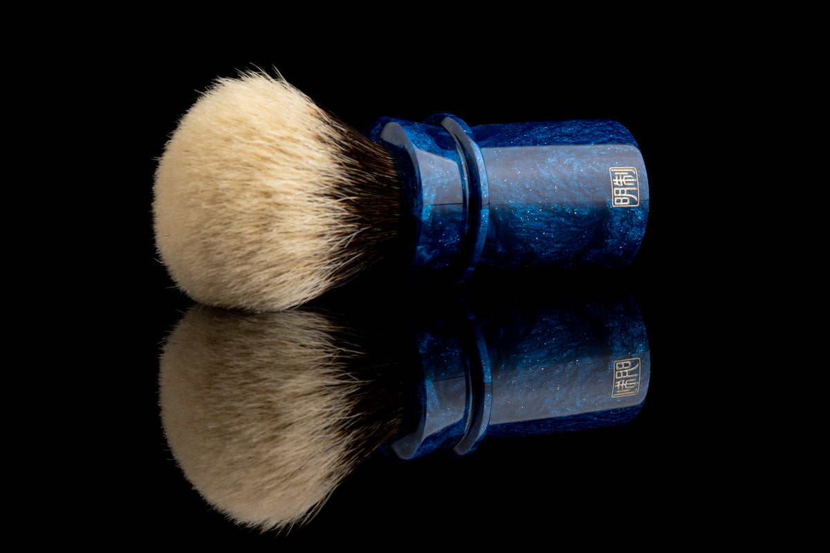 Ming - ZhanJiao - ‘Vast Starry Sky’ shaving brush handle