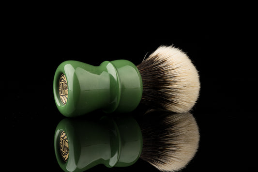 Compass - ‘Avocado’ shaving brush handle