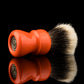 Compass - ‘Passion Orange’ shaving brush handle