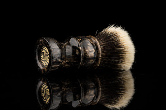 Pandora - ‘Metal Storm’ shaving brush handle