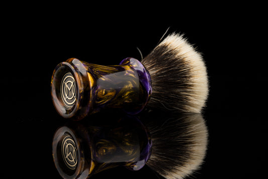 Lighthouse - ‘Starlit sky’ shaving brush handle