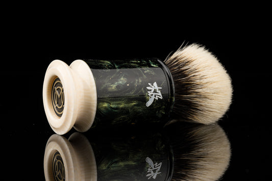 Exceed-6 Classic Edition - ‘Rainforest’  shaving brush handle
