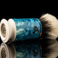 Exceed-6 Classic Edition - ‘Blue Ocean’  shaving brush handle